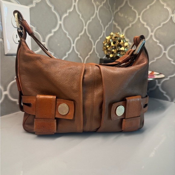 Leather Michael Kors shoulder purse - Picture 1 of 13